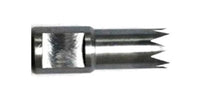 3/8 Inch (in) Diameter Side Vented Round Toothed Punch