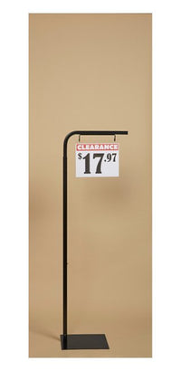 Adjustable Pallet Sign Holder with Extra Height Extension