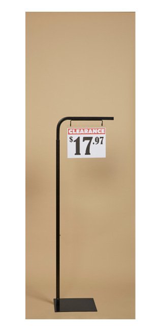 Adjustable Pallet Sign Holder with Extra Height Extension - Image 1