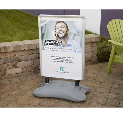 Heavy-Duty Spring Base Sign Holder - Image 1