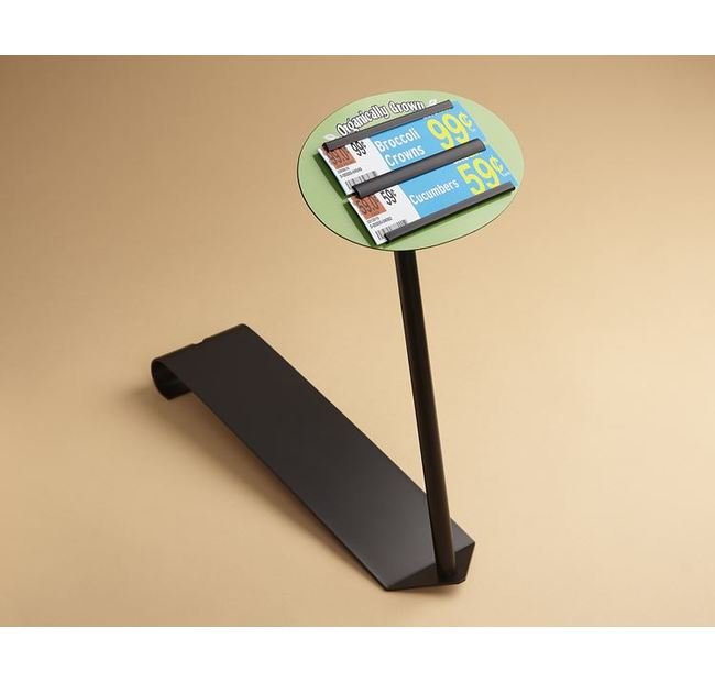 Adjustable Sloping Base Track Sign Holder - Image 1