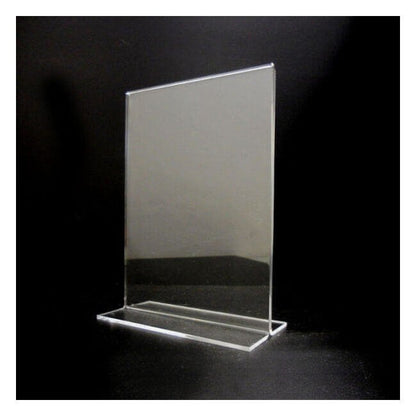 Megastore 5x7 Inch Acrylic Bottom Loading Sign Holder - Image 3