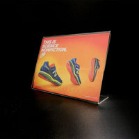 7x5 Acrylic Slant Back Display Sign Holder