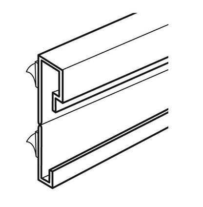 30" White Spiral Break-Away Sign Holder - Image 2