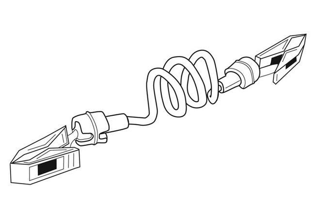Swivel Clip-On Double Sign Holder Wire - Image 2