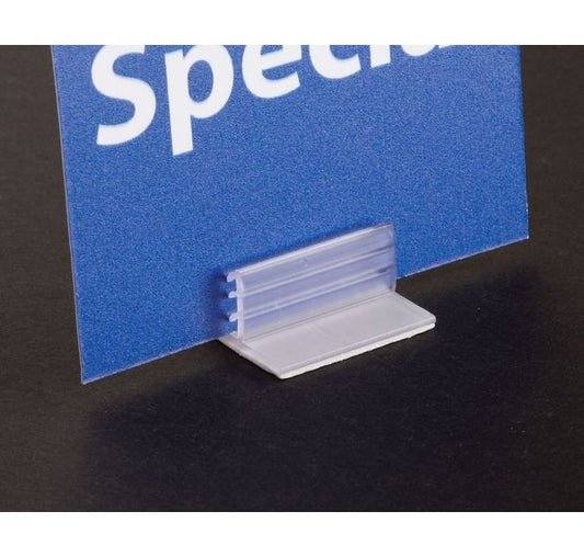 1/2" Gripper Sign Holder with Adhesive Base - Image 1