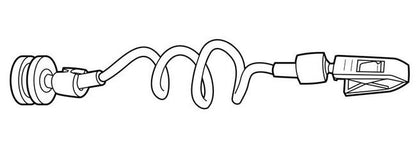 Magnetic Clip-On Curly Wire Sign Holder - Image 2