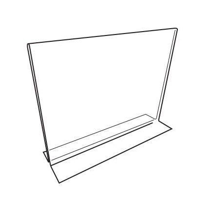 9" T-Style Bottom-Load Sign Holder - Image 2