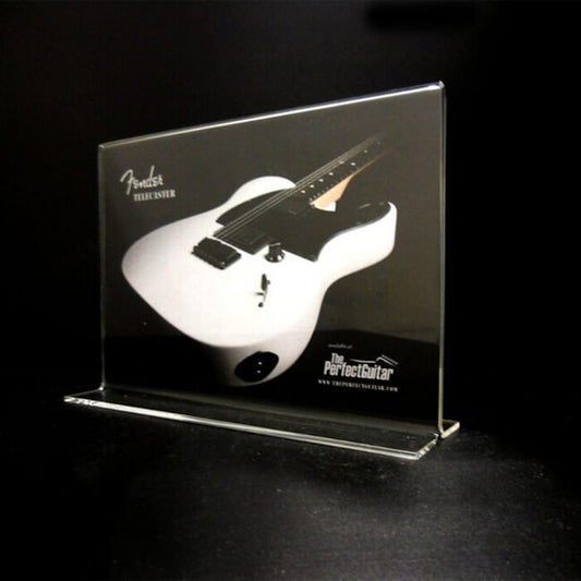 7x5 Acrylic Bottom Loading Sign Holder - Image 1