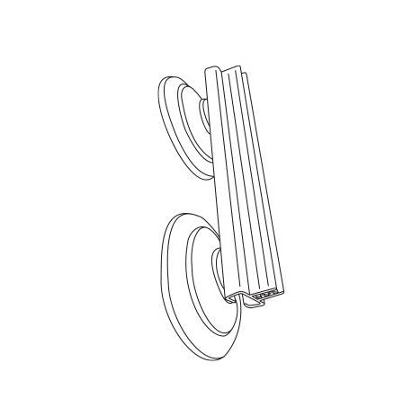 Double Suction Cup Flag Gripper for Secure Sign Mounting - Image 2