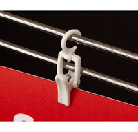 White Swiveling Clever Clip - Pack of 100