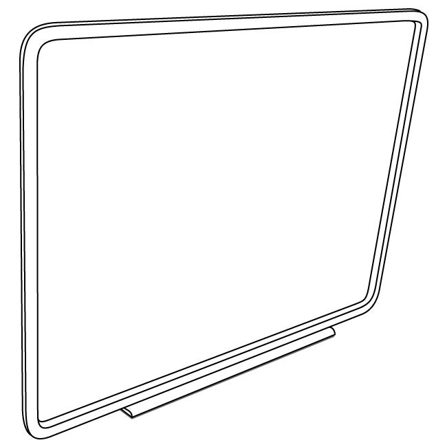 7" Magnetic Metal Sign Frame with Freestanding Magnetic Base - Image 2