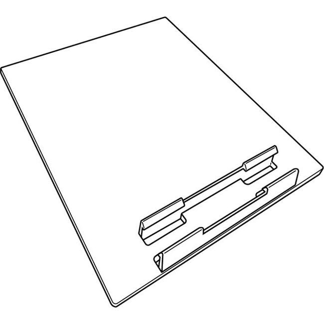 Black Plastic Modular Sign Frame 4-1/2" x 5-1/2" - Image 2