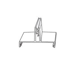 Gondola Top Gripper Sign Holder - 3 Inch Length - Image 2