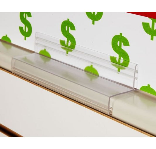 Gondola Top Gripper Sign Holder - 3 Inch Length - Image 1