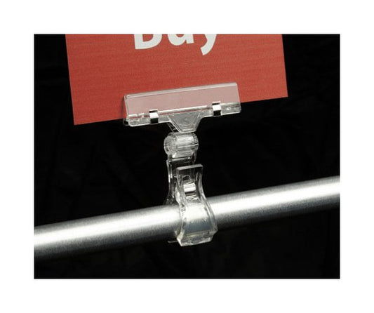Heavy Duty Spring Clip-On Sign Holder - Image 1