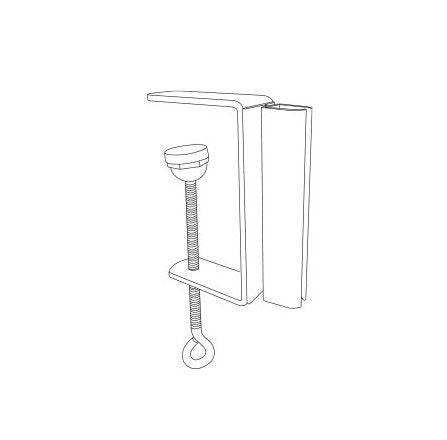 K-Frame Hinged Clamp Aisle Holder - Image 2