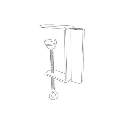 K-Frame Hinged Clamp Aisle Holder - Image 2