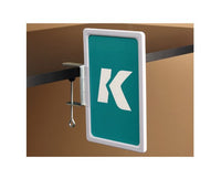 K-Frame Hinged Clamp Aisle Holder
