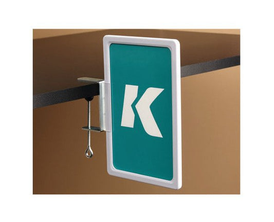 K-Frame Hinged Clamp Aisle Holder - Image 1