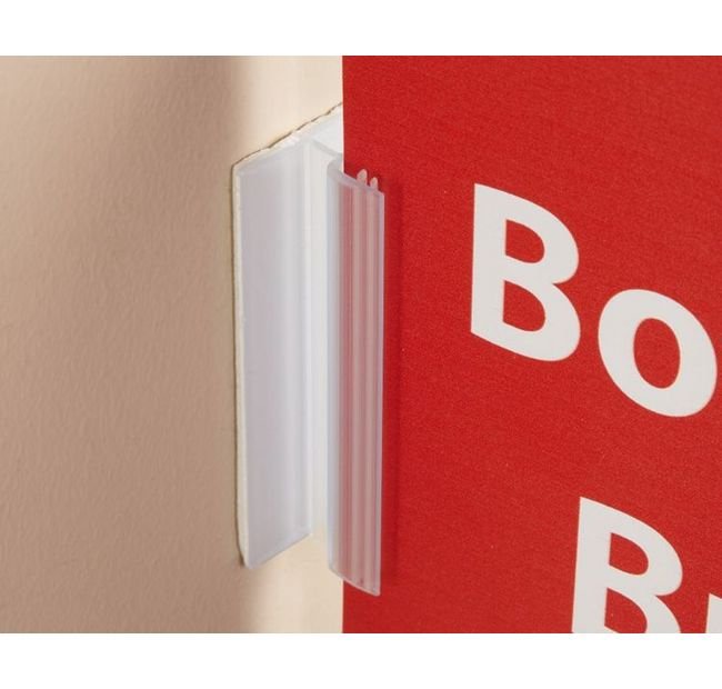 22" Hinged Gripper Sign Holder - Image 1