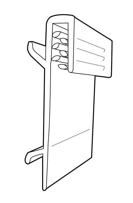Heavy Duty Gripper UPC Tag/Sign Holder - Image 2