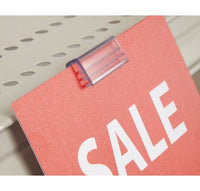 Heavy Duty Gripper UPC Tag/Sign Holder