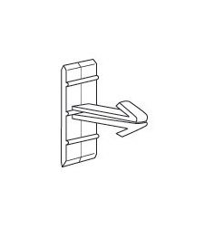 Easy-Flex Channel Mount Arrow Fastener - Rack Shelf Sign Holder Clip - Image 2