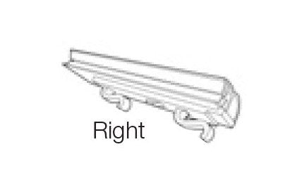Warehouse Upright Header Gripper - Clear PVC, 12" Length - Image 2