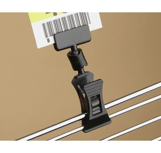 Black Clip-On Knuckle Sign Holder - Image 1