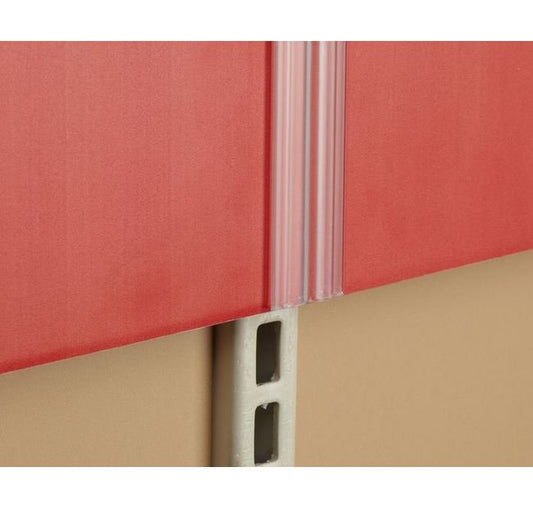 Durable Gripper Gondola Upright Header for Sign & Literature Display - Image 1