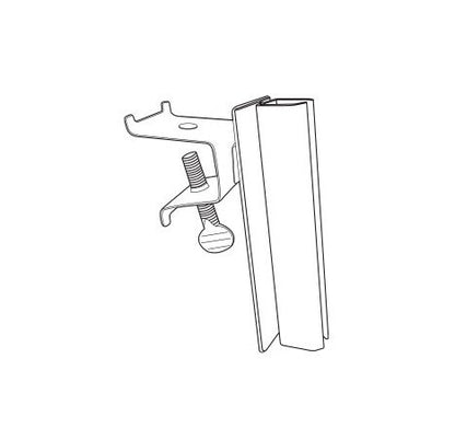 Durable Metal Hinged K-Frame Channel Mount Holder - Image 2