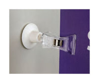 Swivel Knuckle Adhesive Clip-On Sign Holder