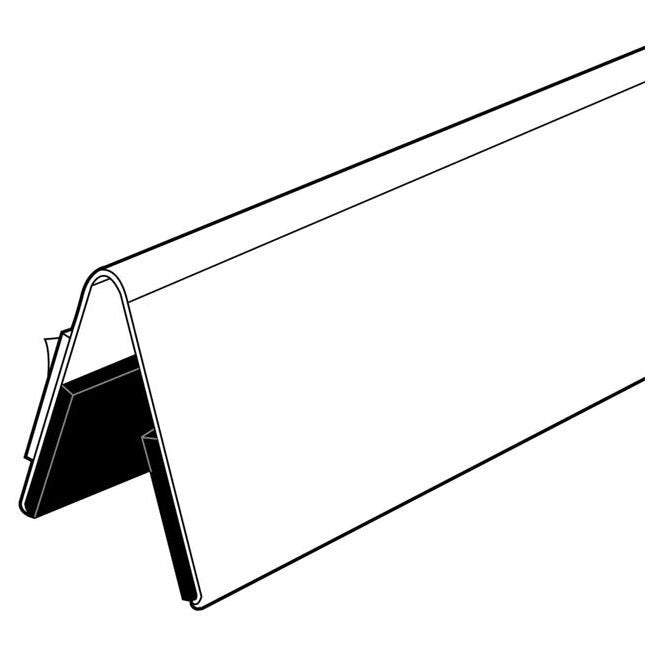 6" White Magnetic Clamp with Adhesive - Image 2