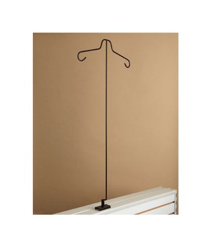 Dual-Sided Garment Display Hanger with Magnetic Adapter - Image 1