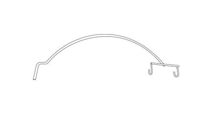 Arched Aisle Sign Arm Hanger - Image 2