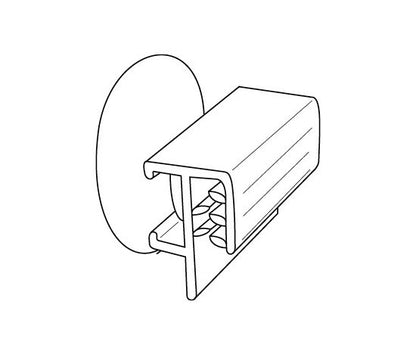 Flush Grip Suction Cup for Window Signs - Image 2