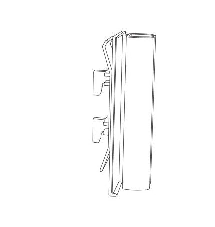 Hinged K-Frame Gondola Upright Holder - Image 2
