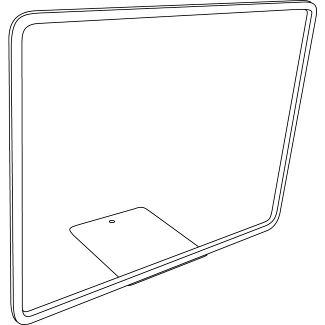 11" Metal Sign Frame - Easel Style, Black Finish - Image 2