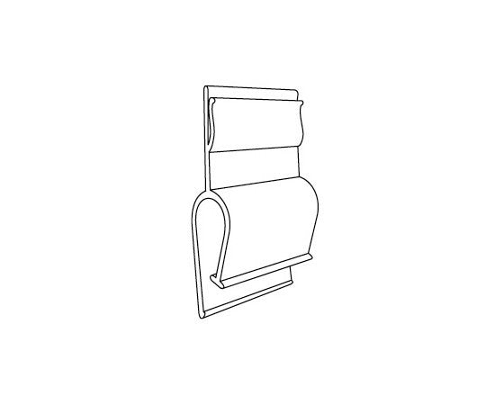 Clear PVC Sign Clip Holder - Image 2
