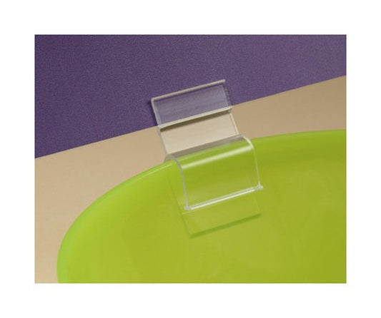Clear PVC Sign Clip Holder - Image 1
