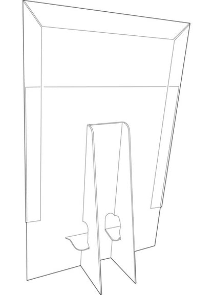 11" Easel Back Sign Holder - Image 2