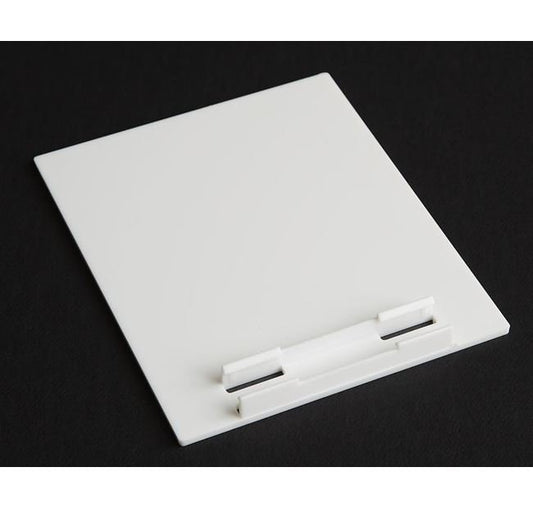 White Plastic Modular Sign Frame System, 4-1/2" x 5-1/2" - Image 1