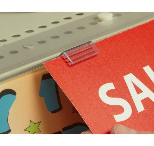 Flush Sign Holder Hinged Info Strip - Image 1