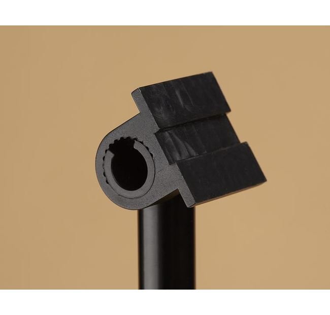 Rotating Thumb Clamp Base Track Sign Holder with Ratcheting Heads - Image 3