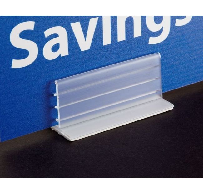 Heavy Duty Gripper Sign Holder - Extra Wide 3" Length - Image 1