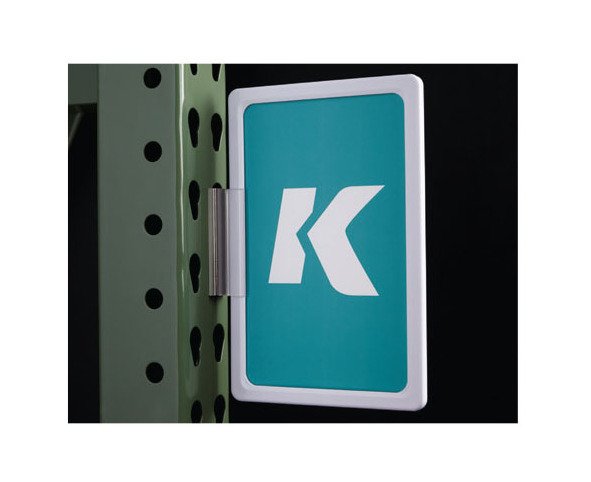 Hinged K-Frame Magnetic Sign Holder - Image 1