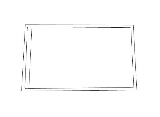 Clear Vinyl Sign Pouch with Side Opening - Image 2