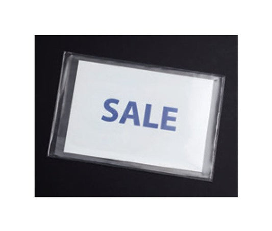 Clear Vinyl Sign Pouch with Side Opening - Image 1