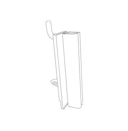 Hinged K-Frame Pegboard Holder with Snap-On Adapter - Image 2